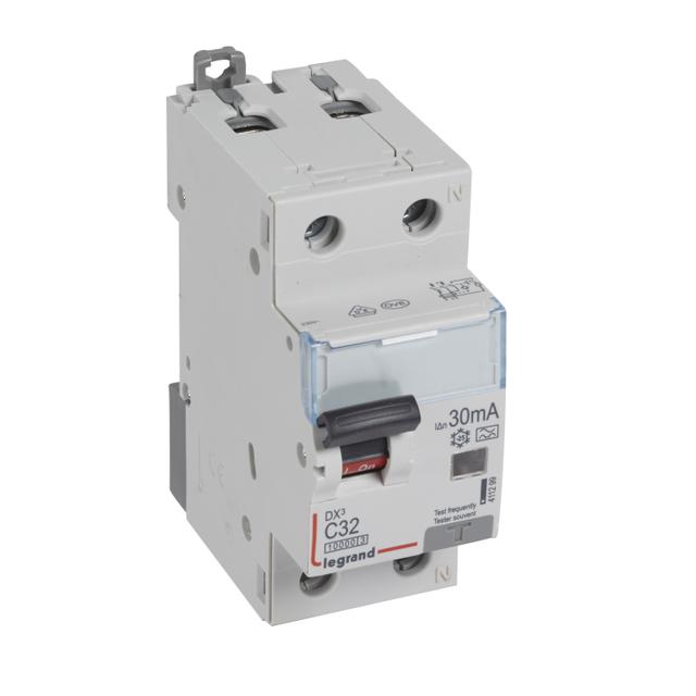 WYŁĄCZNIK RÓŻNICOWONADPRĄDOWY P 312 2P C 32A 30MA TYP A 10KA SERII DX3, Legrand