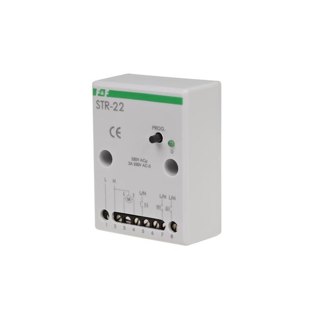 Sterownik roletowy jednoprzyciskowy napięcie 230V AC STR-22 F&F