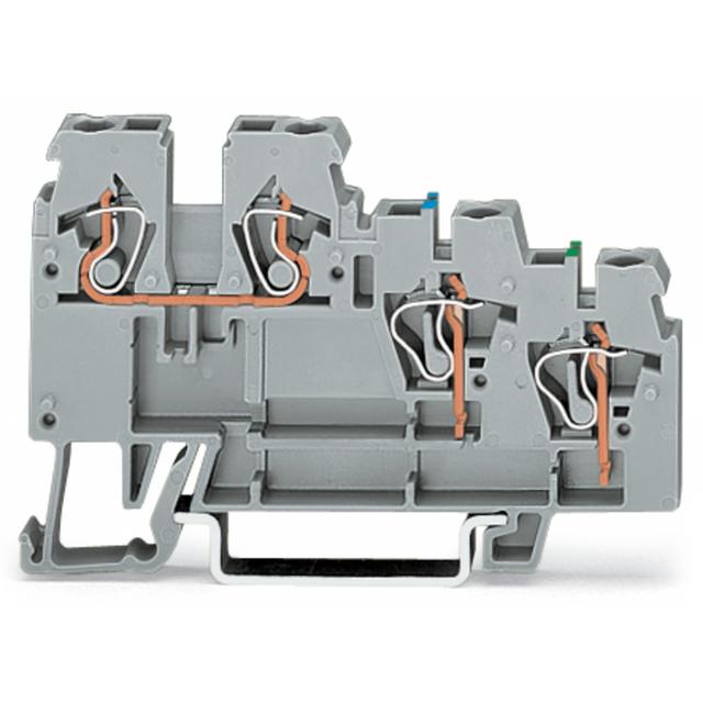 3-przewodowa złączka do elementów w. szara