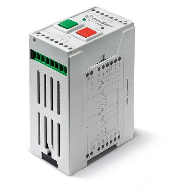 Przekaźnik bistabilny modułowy serii RB: 4 P; 8A; 220…250V DC