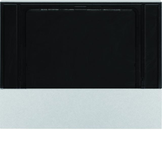 BERKER KNX e/s K.x Element centralny do regulatora temperatury i pokojowego aluminium mat lakierowana. 80960171 HAGER