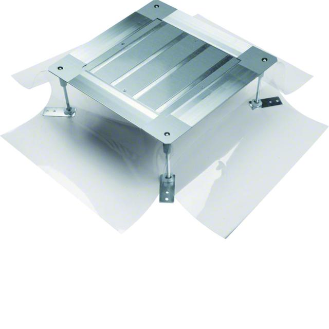 tehalit.UK Uniwersalna puszka podłogowa na nóżkach rozmiar 2 165-215mm stal UDH2165215 HAGER