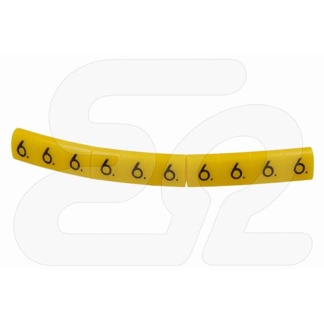 OZNACZNIK OZ-0/"6" (W OPAKOWANIU 100 SZT)