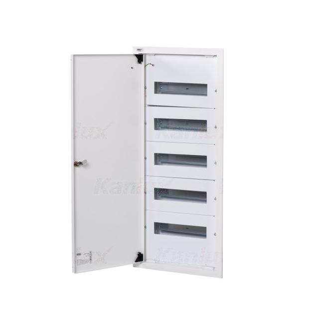 KP-DB-I-MF-512 Rozdzielnica podtynkowa 5x12 metalowa IP30 35683 KANLUX