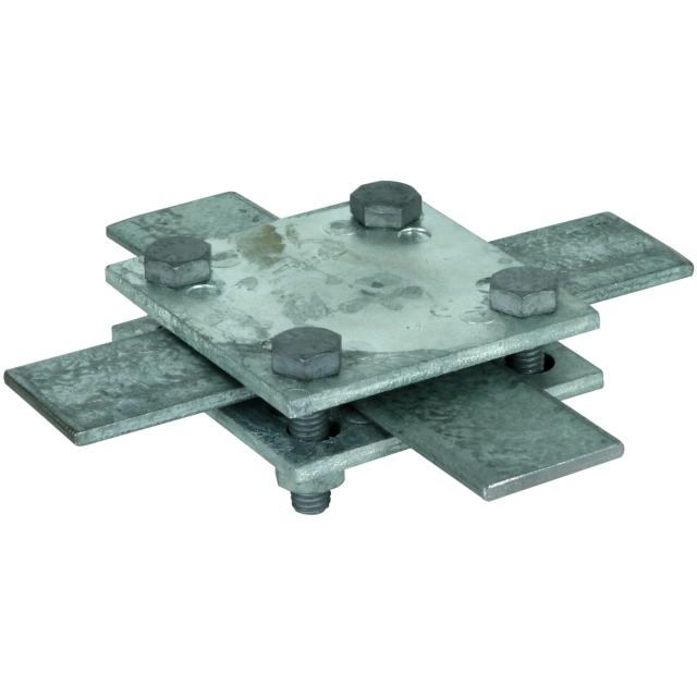 Zacisk krzyżowy bez przekładki, St/tZn