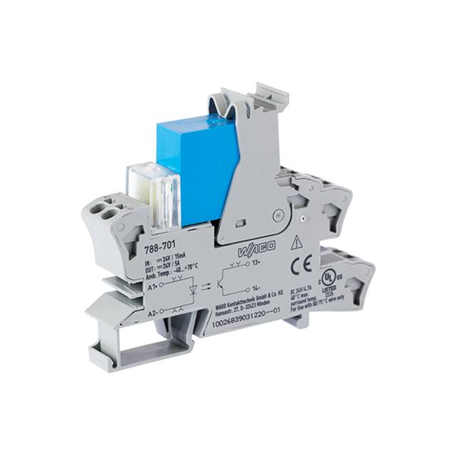 podstawka z przekaźnikiem 24V DC/24V DC 5A półprzewodnikowy