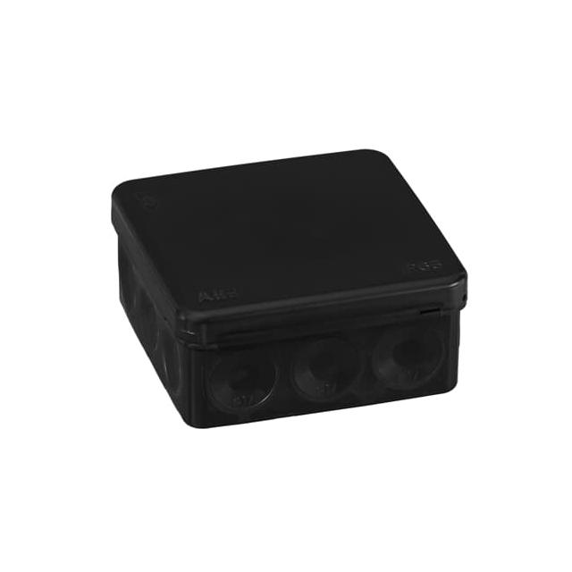 Puszka IP55 86x86 mm czarna