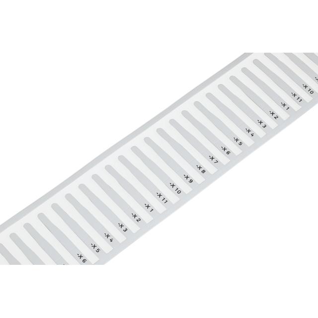 tabliczki do tulejki oznacznikowej 12 x 4 mm białe 2500 szt./rolka WAGO
