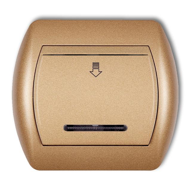 TREND Łącznik hotelowy złoty metalik