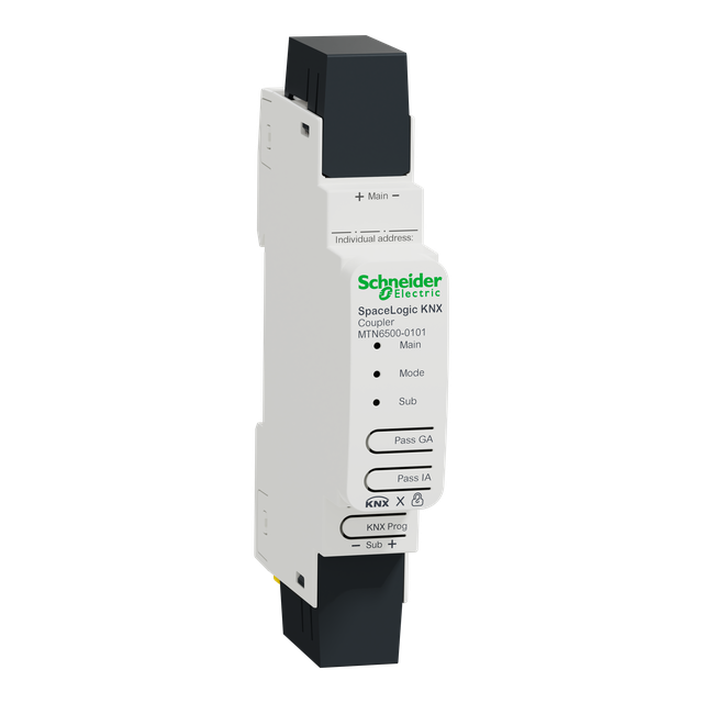 SpaceLogic KNX Sprzęgło na szynę DIN