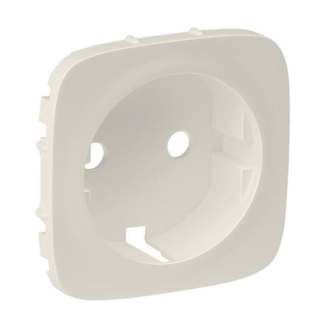 Valena Allure Plakietka Kremowa Gniazda Pojedynczego Schuko 2P+Z 755206 LEGRAND