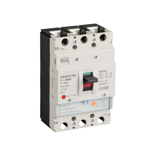 KMCCB-RT-200A Wyłącznik kompaktowy IDEAL TS KMCCB-RT-200A KANLUX