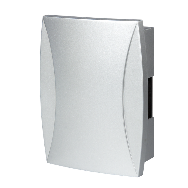 GONG DWUTONOWY BIM-BAM 230V SREBRNY