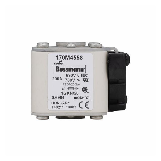 FUSE 200A 690V 1GKN/50 AR UC Wkładka szybka 200A AC 690V rozmiar 1 53x69x51 mm aR IEC 170M4558 EATON