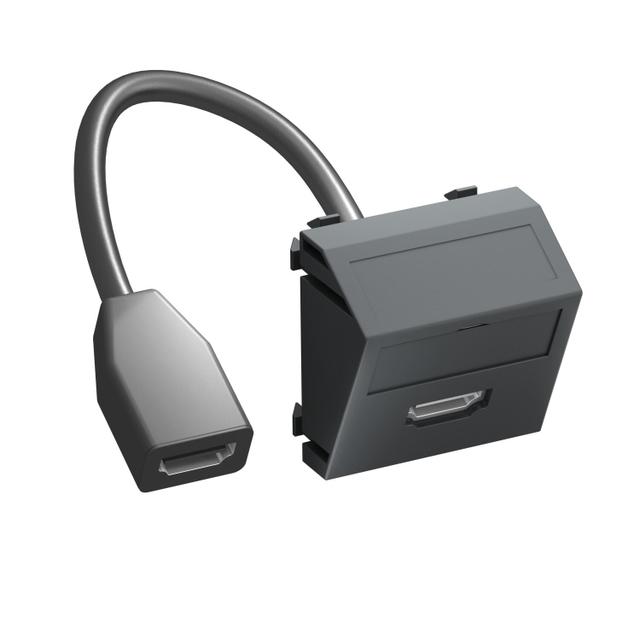 MTS-HD F SWGR1, Wspornik multimedia HDMI z kbl., gn.-gn.