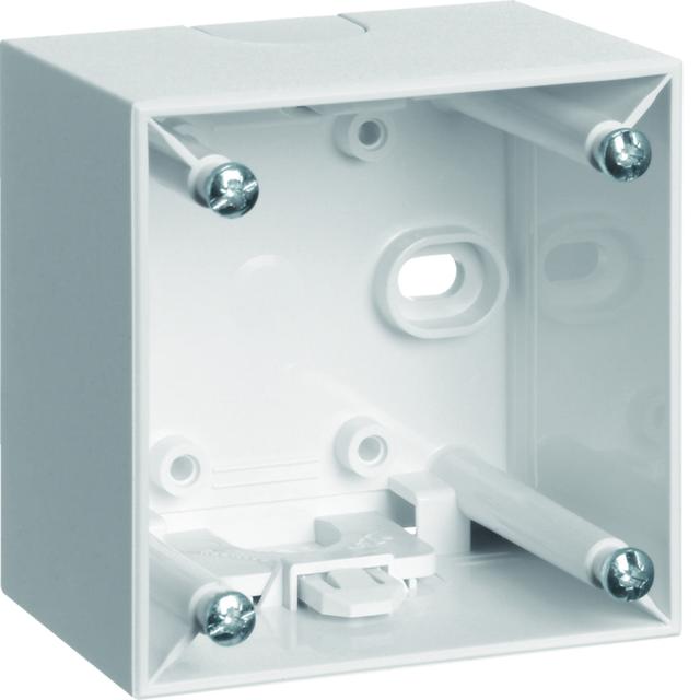 Integro Flow Puszka natynkowa 1-krotna wysoka biały