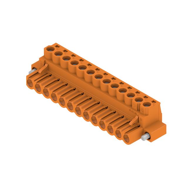 BLZP 5.08HC/13/180F SN OR BX Wtyk PCB (złącze wiązki), 5.08 mm, Liczba biegunów: 13, Przyłącze z jarzmem /24szt./ 1944200000 WEIDMÜLLER