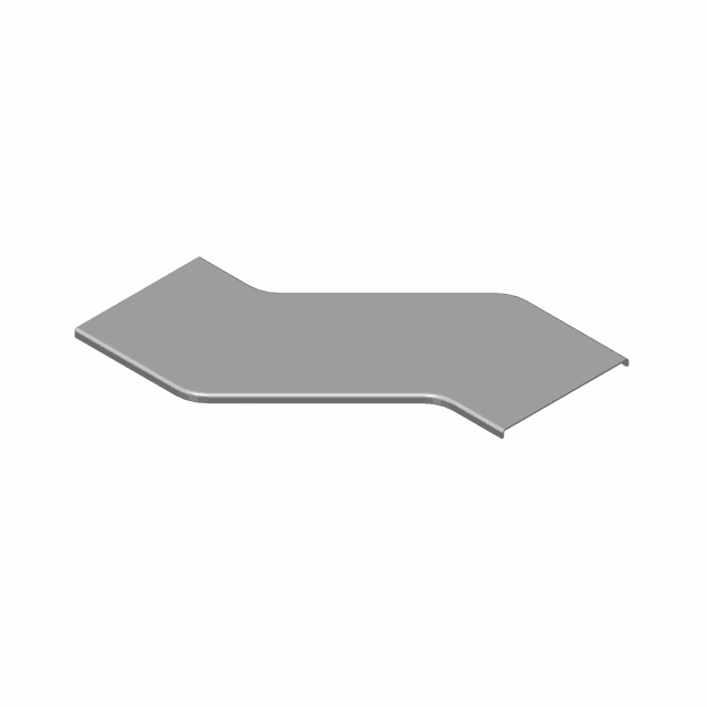 POLZZP50 Pokrywa obejścia poziomego lewego 1,5 mm
