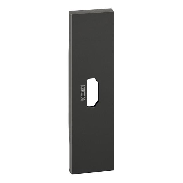 LIVING NOW - PLAKIETKA GNIAZDA HDMI - 1 MODUŁ - CZERŃ, Bticino