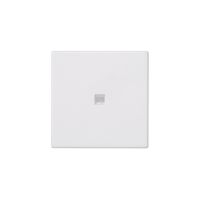 Simon Connect Klawisz 45x45 łącznika zwiernego z podświetleniem czysta biel
