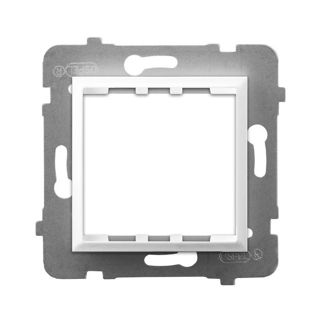 ARIA Adapter podtynkowy systemu 45 do serii Aria kolor biały AP45-1U/m/00 OSPEL