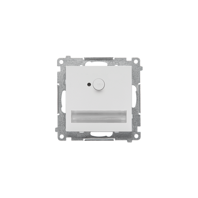 Simon 55 Oprawa oświetleniowa LED 14V z czujnikiem ruchu (0,78 W) Barwa zimna biała 5900K Jasnoszary