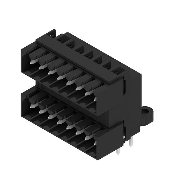 SLD 3.50/16/90G 4.5SN BK BX Wtyki PCB (złącza płyty), 3.50 mm, Liczba biegunów: 16, kąt odejścia: 90° /20szt./ 1634330000 WEIDMÜLLER