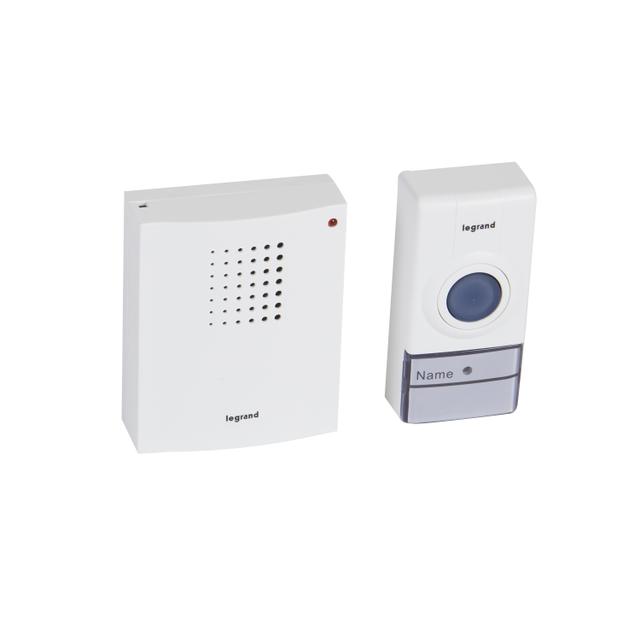 Zestaw Dzwonkowy Bezprzewodowy Essential - Biały 094250 LEGRAND