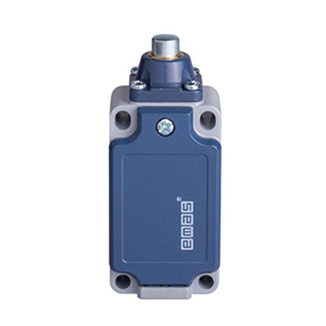 Łącznik w obudowie metalowej, 1NC+1NO, popychacz metalowy