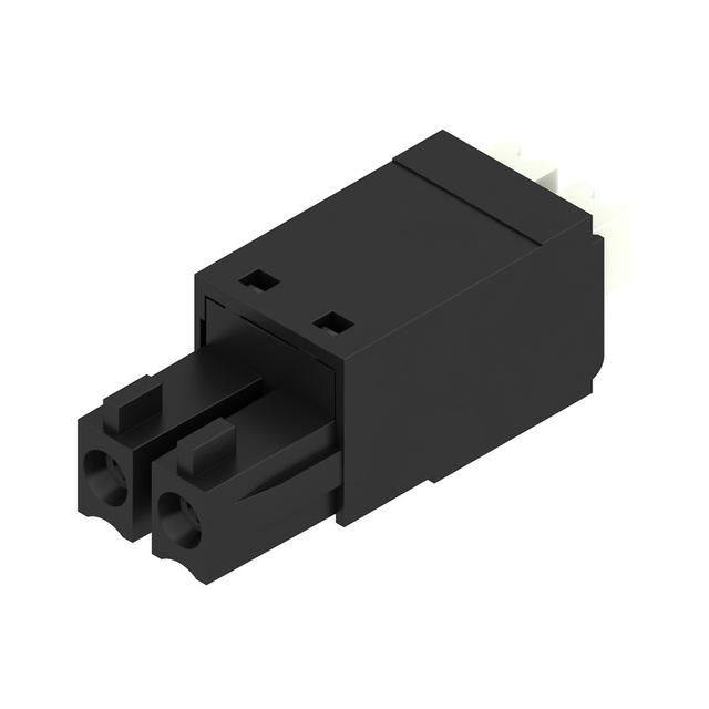 BCF 3.81/02/180 SN BK BX Wtyk PCB (złącze wiązki), listwa z gniazdami, 3.81 mm, Liczba biegunów: 2, PUSH IN, Złącze sprężynowe /50szt./ 1969890000 WEIDMÜLLER