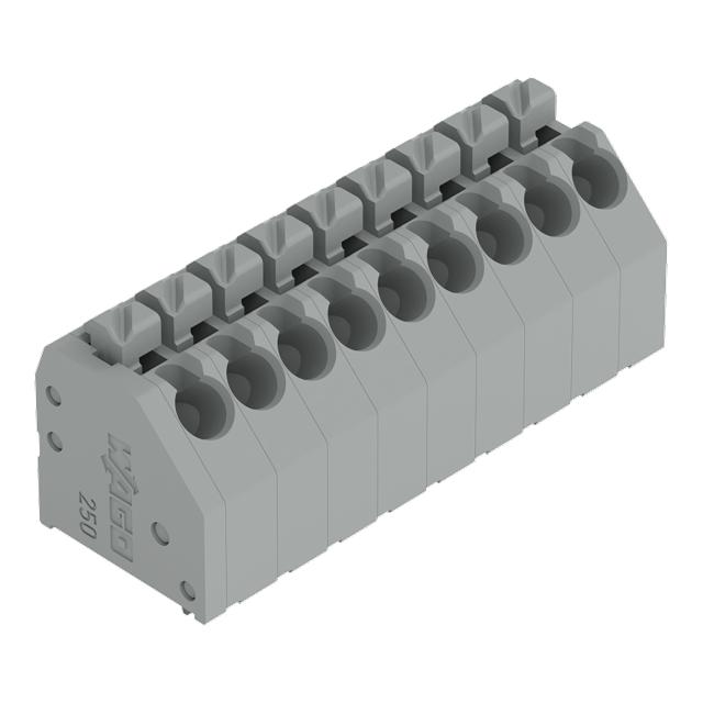 listwa zaciskowa do pł. drukowanych 9-bieg. szara raster 3,5 mm /35szt./ WAGO