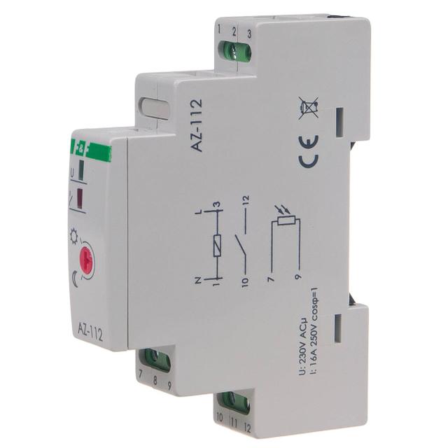 AUTOMAT ZMIERZCHOWY I=16A, ZEWNĘTRZNA SONDA HERMETYCZNA ?10, 1 MODUŁ