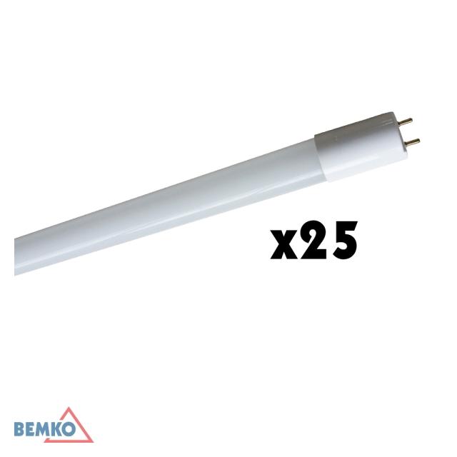 TUBA LED 230V T8 1500MM 22W 2000LM 6000K CW SZKŁO MLECZNA (KARTON 25SZT.)
