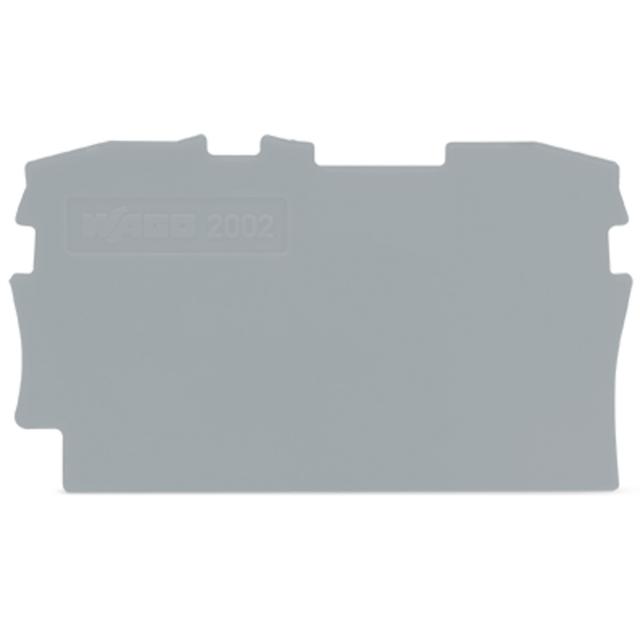 Ścianka końcowa szara TOPJOBS /25szt./ 2002-1291 WAGO