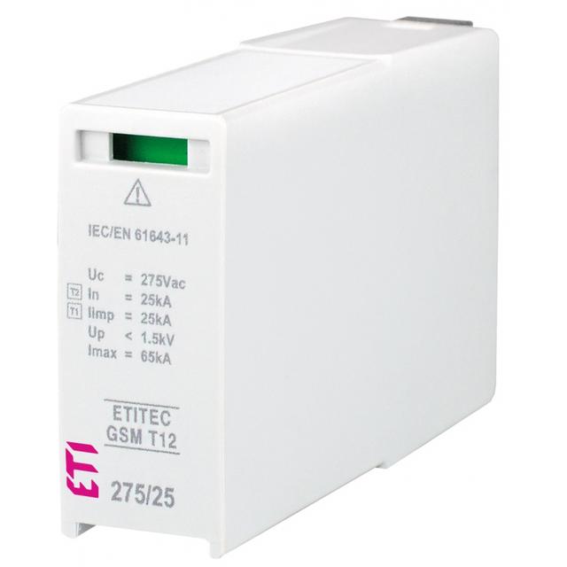 Moduł wymienny ogranicznika przepięć T1, T2 (B, C) - iskiernik MOD. GSM T12 275/25 002440614 ETI
