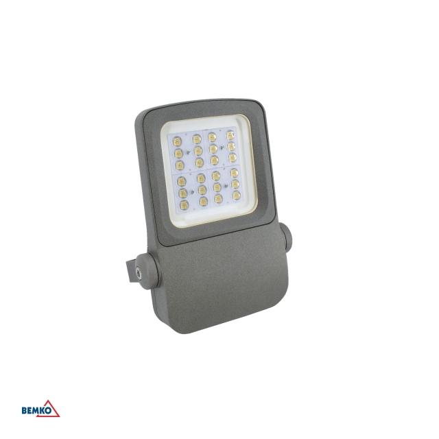 NAŚWIETLACZ LED CAMPUS 60W 3000K 8400lm IP66 90X90 SZARY