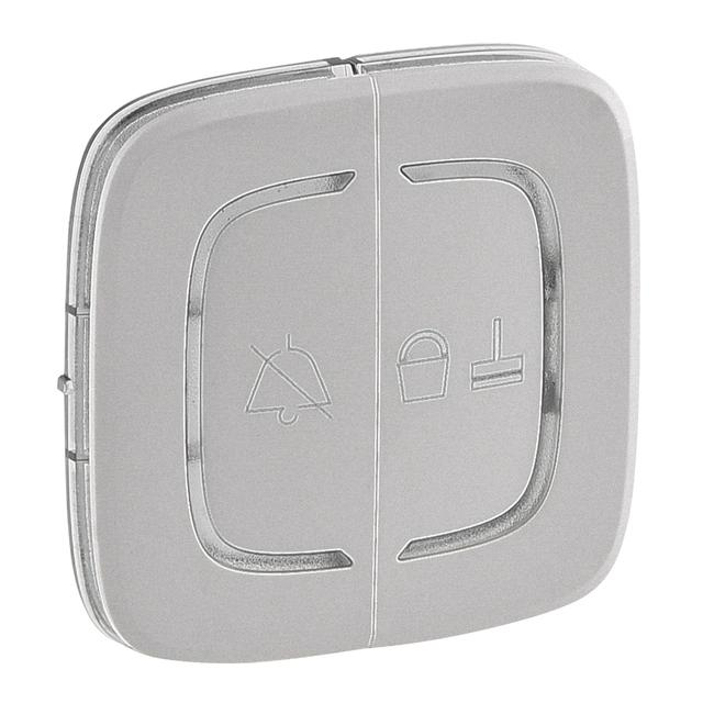 MY HOME VALENA ALLURE - KLAWISZ HOTELOWY PODWÓJNY ALUMINIUM, Legrand