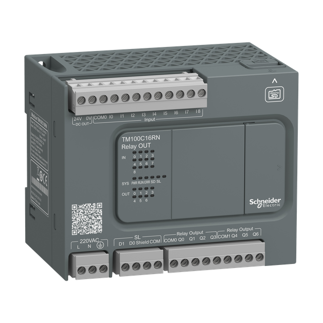 Sterownik M100, 9 we/7 wy przekaźnikowych, 220VAC