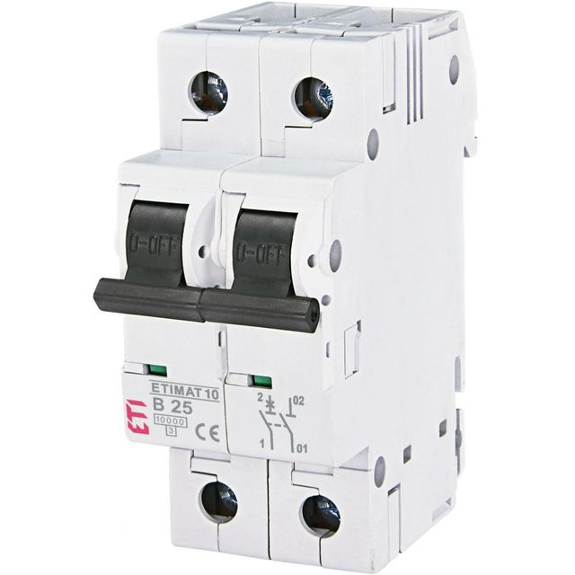 Wyłącznik nadprądowy MAT 10 1P+N B2A 002122710 ETI