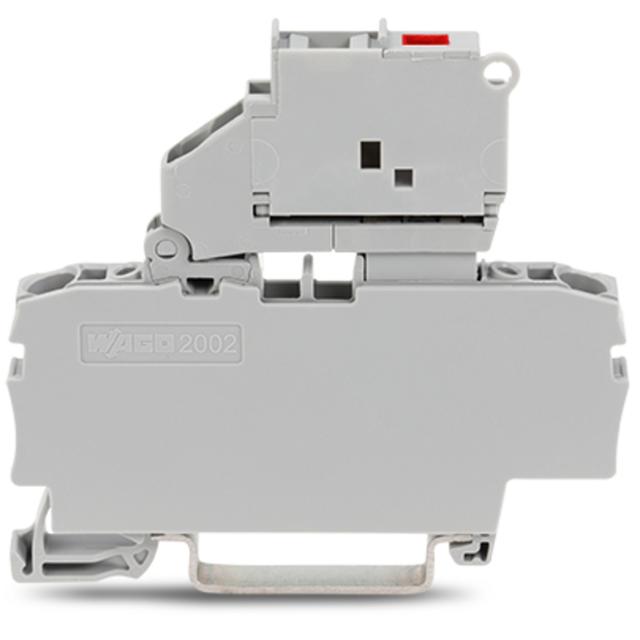 TOPJOBS złączka 2-przewodowa 2,5 mm2 bezpiecznikowa szara