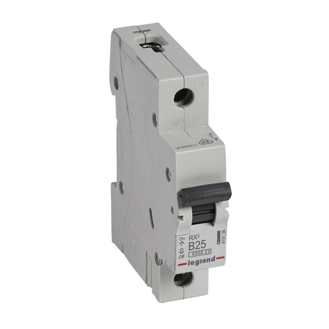 WYŁĄCZNIK NADPRĄDOWY RX3 1P B 25A 6000A, Legrand
