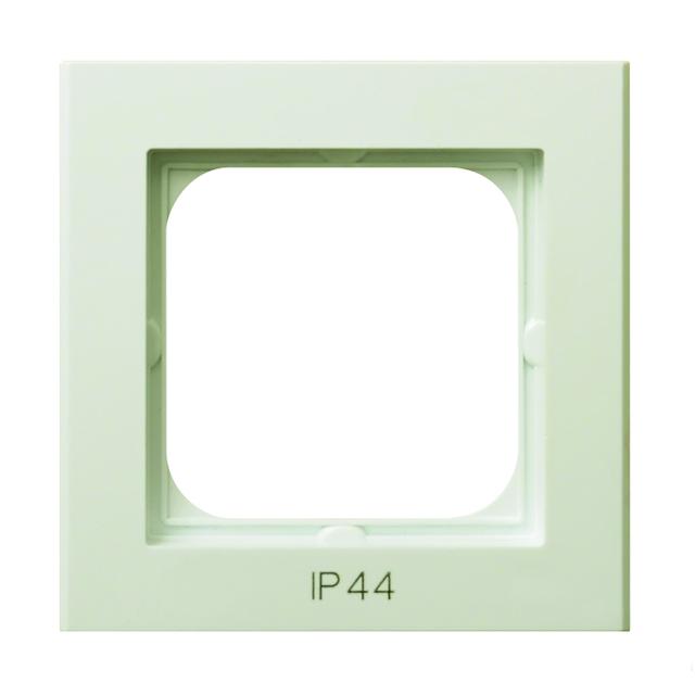 SONATA Ramka pojedyncza do łączników IP-44 - kolor ecru