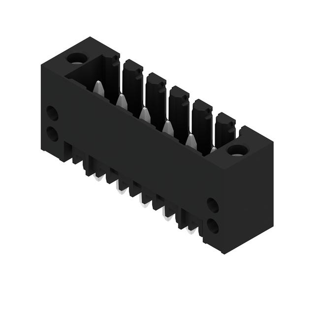 SL-SMT 3.50/06/180F 3.2SN BK BX Wtyki PCB (złącza płyty), 3.50 mm, Liczba biegunów: 6, kąt odejścia: 180° /66szt./ 1842810000 WEIDMÜLLER