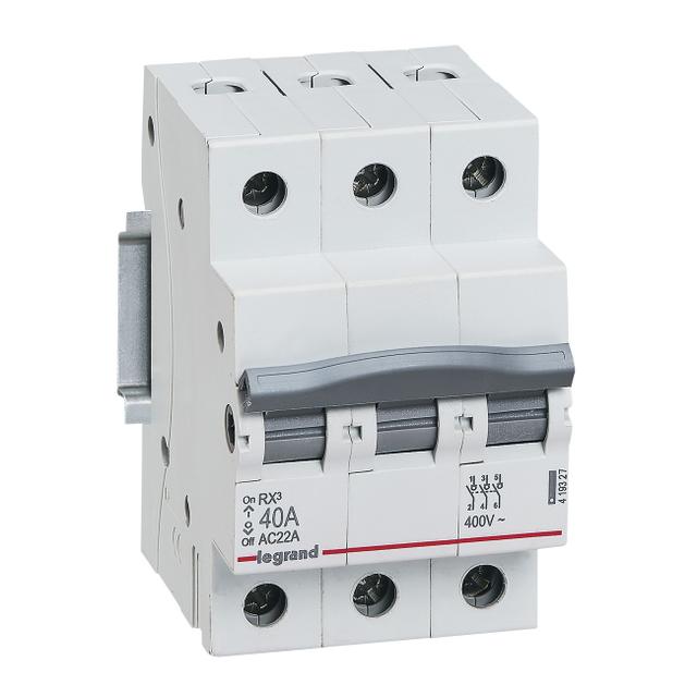 ROZŁĄCZNIK IZOLACYJNY RX3 40A 3P, Legrand
