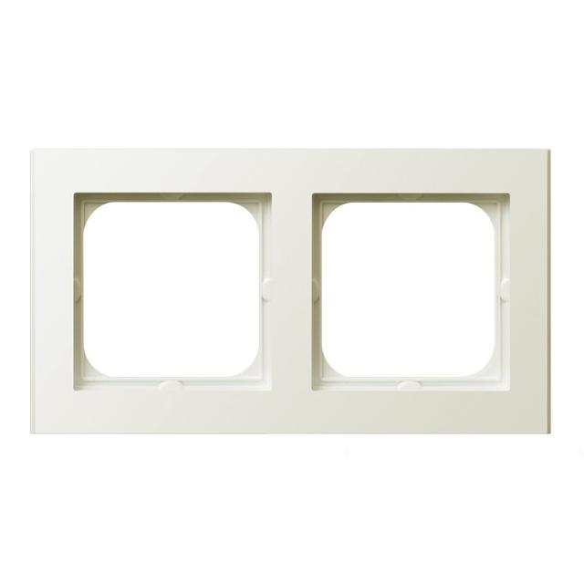 SONATA Ramka podwójna - kolor ecru