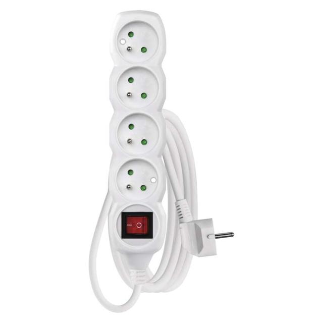 Przedłużacz z uziemieniem z wyłącznikiem / 4G / 3M P1413 EMOS