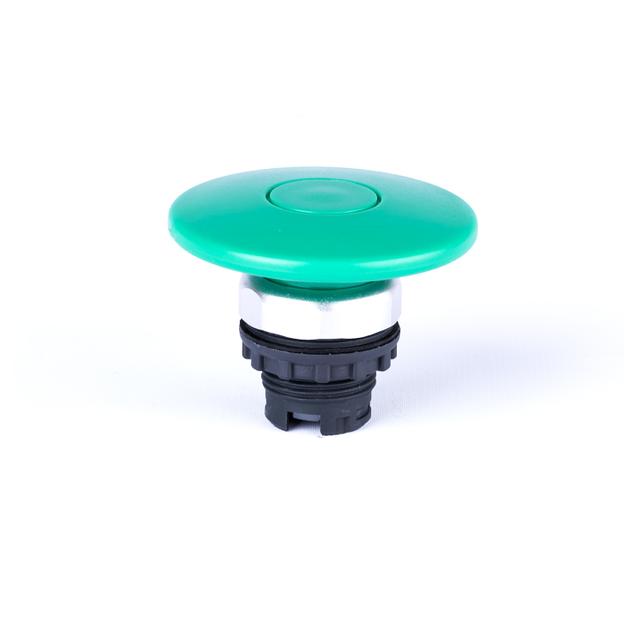 Ex9P1 M6 g Przycisk grzybkowy 60mm z samopowrotem zielony 105647 NOARK