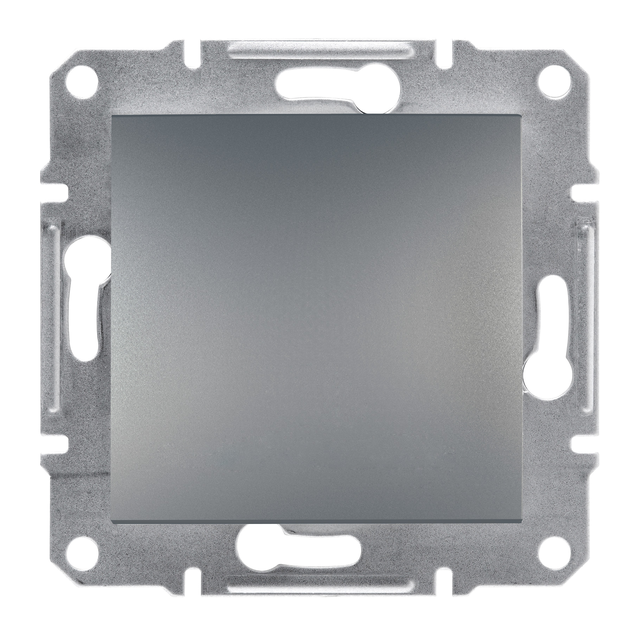 Asfora, zaślepka, bez ramki, stal