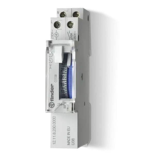 Zegar sterujący 1 Z; 16A; 230V AC; dobowy, 12.11.8.230.1000