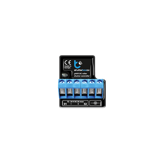 SIMON GO WMDC-002NxB-XX shutterBoxDC - Sterownik do obsługi rolety wewnętrznych i rzymskich 12-24 V,